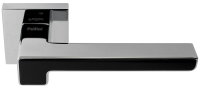 Дверная ручка Prime Паллини Бостон PAL-Z04-S PC/MatBlack, полированный хром/черный  (...)