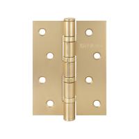 Петля врезная универс. Fuaro 100*75*2,5 (46349, 4BB, SSG сатинированное золото)