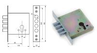 Замок врезной цилиндровый 335