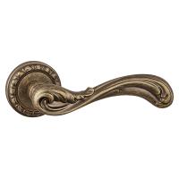 Дверная ручка PALMIRA на круглой розетке Simple Living (OB античная бронза)