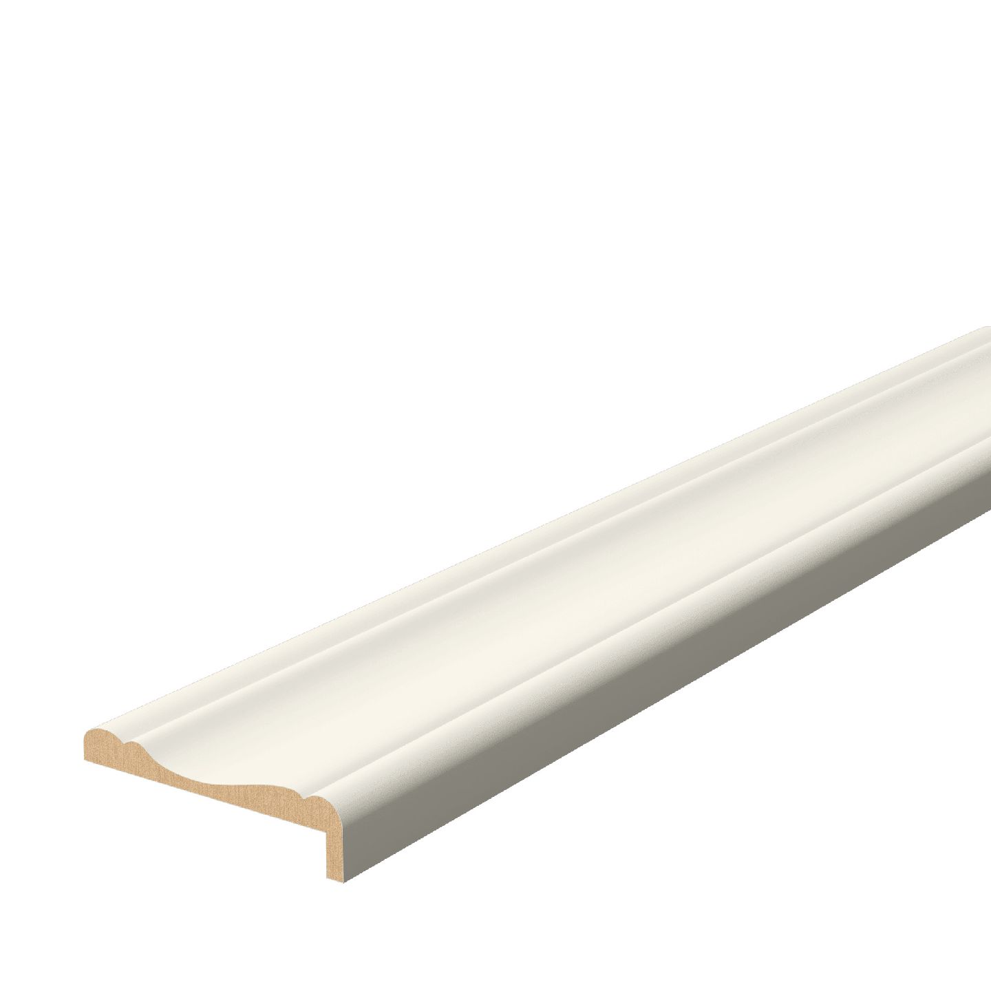 Наличник Волна ТЕЛЕСКОП МДФ 12 мм Эмаль (RUMAX) (тон Белый (акрил), 85*12, 2130)