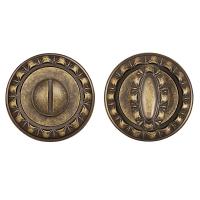 Завертка на круглой розетке Simple Living (OB античная бронза)