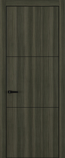 ДГ 70*195 Квалитет К11 ALU Black дуб темный (поперечный), Toppan, mb, L, 2  К6360 М1895, ЛОТ 19394893