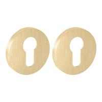 Накладка на круглой розетке Silver Line Round (46873, SSG сатинированное золото)