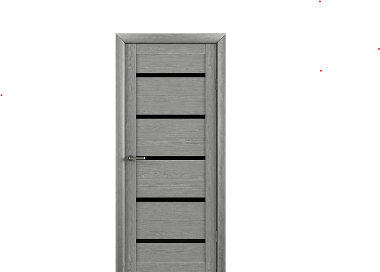 ДО 90 Т-2, ясень дымчатый, покрытие EcoTex, лакобель черное, 18178919