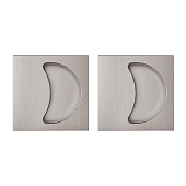 Ручка поворотная Armadillo для раздвижных дверей SH.QUADRO55.010 (46265, SN никель матовый)