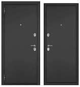 ФЭМЕЛИ ЭКО, СТАЛЬ, Антрацит,  2 замка  (2050*960, L, левая)