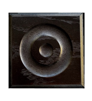 Замок к фигурному наличнику шпон (RUMAX) 