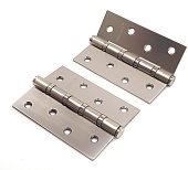 Петля врезная универс. PUERTO 100*75*2,5 (никель супер матовый, арт. IN100-4S FH MSN)