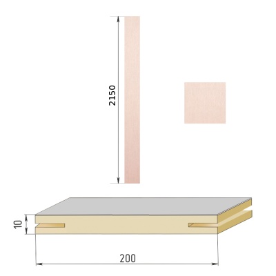 дуб выбеленный