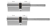 Цилиндровый механизм 40х(шток)  (Хром) (...)