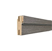 Коробка МДФ ZADOOR, пленка с финиш-эффектом (грей, 70*32, 2050, Телескоп, с упл.)