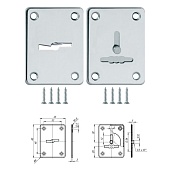 Накладка 3В13,38,4,040 (комплект) нерж.сталь (...)
