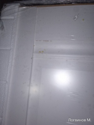 ДГ 80 Модель 241 белый,покрытие  Полипропилен, глухое, ЛОТ  7048218