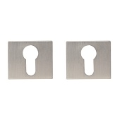 Накладка на цилиндр на прямоугольном основании Code Deco (34942, NISM никель супер матовый, арт. DP-C-100)
