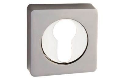 Накладка квадр. на цилиндр РЕНЦ, ник.мат.-ник.бл.