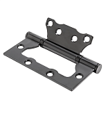 Петля без врезки универс. Elemento 100*75*2,5 (черный)