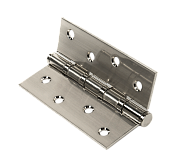 Петля врезная универс. Elemento 100*75*2,5 (матовый никель)