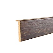 Наличник телескоп Zadoor ПВХ к-т 2,5 шт (бренди, 70*10*2130/70*8*1000, 70*10, 2130, плоский, МДФ, шип 3*30)