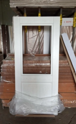 ДП 90*200 Гранд (шпон НАТУР.ДУБ, тон Капучино), сатинат, гравировка Решетка, ЛОТ 7750390