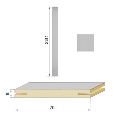 Дуб бел матовый