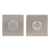 Завертка на квадратной розетке Code Deco Slim (34167, NISM никель супер матовый, КРУГ, арт. WC-3021)