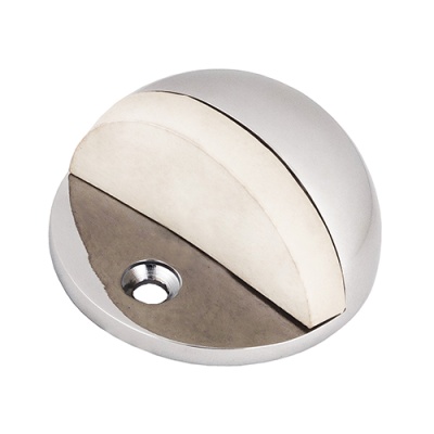 Ограничитель дверной полусфера Итарос хром