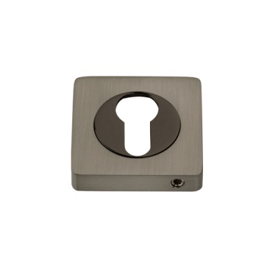 Накладка Паллини PAL-KH-S SN/BN, квадратная основа, черн.никель