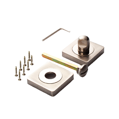 Завертка квадр. к ручкам TIXX, ник.мат.-ник.бл. КВ