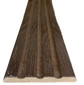 Наличник фигурный шпон МДФ 8мм (RUMAX) (натур.дуб тон каштан, 70*8, 2150)