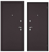 ХОУМ ЭКО Внутреннего  открывания, СТАЛЬ ВНУТР ОТКР, 2 замка (2050*960, правая, букле шоколад)