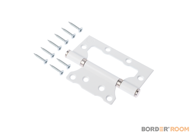 Петля без врезки  BORDER белая