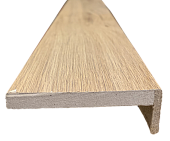 Наличник МДФ телескоп ПВХ (А) (Корадубов) (дуб болтон, 70*8, 2150, плоский, шип 3*25)