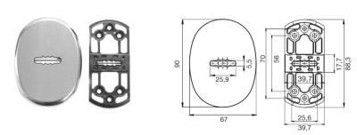 БОН сувальдная автошторка