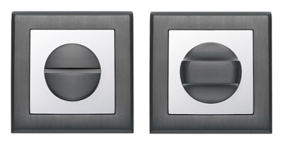 Завертка на квадратной розетке Итарос Премиум Плюс графит