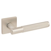 Дверная ручка H-30148-A на квадратной розетке Slim (34149, NISM никель супер матовый)