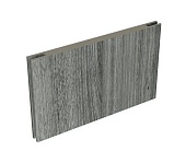 Добор 150 телескопический, покрытие Экошпон (ALBERO) (ясень пепельный, 10*150, 2070)