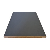 Добор телескопический (1шт* ДЛИНА 2,07м) для Бульдорс, МДФ шириной 200мм, покрытие ПВХ (графит софт)