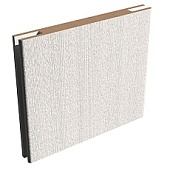 Добор 150 телескопический, покрытие Экошпон (Эконом) (ALBERO) (кедр снежный, 150*8, 2070)