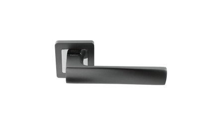 Дверная ручка Origin Паллини Градо PAL-122-RS SBN/NP,мат.черный никель