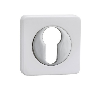 Накладка на цилиндр РЕНЦ , мат.суп.бел.-хр.бл.КВ