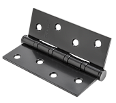 Петля врезная универс. PUERTO 100*75*2,5 (черный, арт. IN100-4S FH B)