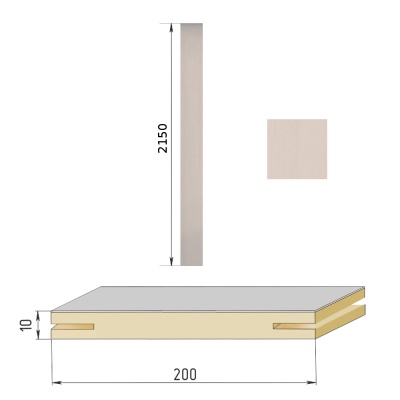 Светлый матовый