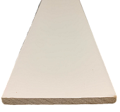 Добор эмаль (RUMAX) (тон Белый (акрил), 100*10, 2150)