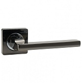 Дверная ручка Trodos AL-02-517 на квадратной розетке (BN черный никель)