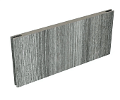 Добор 200 телескопический, покрытие Экошпон (ALBERO) (ясень пепельный, 10*200, 2070)