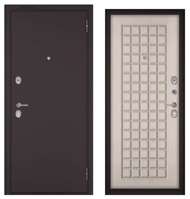 BULDOORS FAMILY ECO, МДФ ларче бьянко E-112, 2 замка