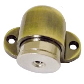 Ограничитель двери напольный Trodos магнит (205072, бронза)