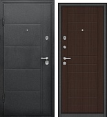 Дверь металл модель Форпост Эверест  венге (2050*960, левая)