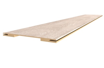 Доборный брусМДФ ЭкоШпон 2070х200х10 Светлый лён